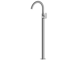 Mizu Soothe Mk2 Floor Mounted Bath Mixer Brushed Gunmetal