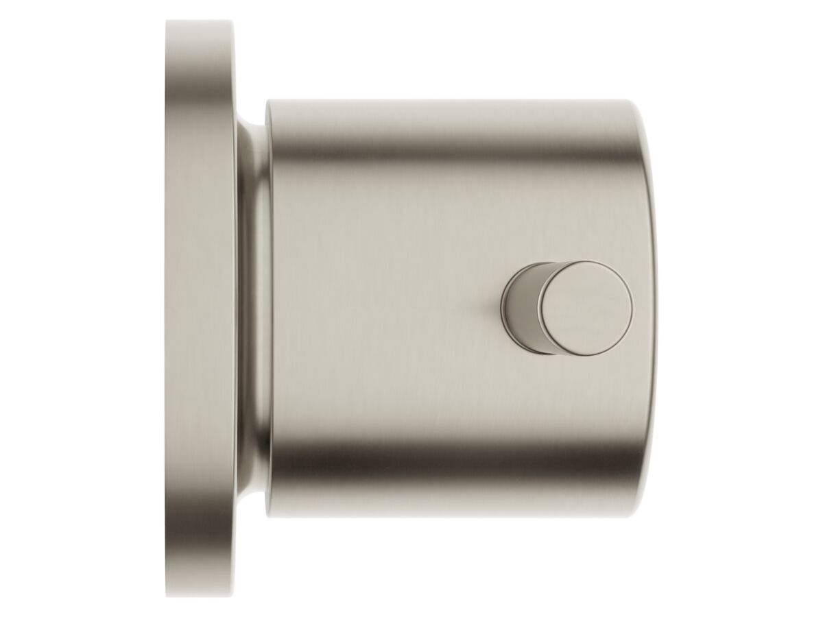 Supporting Image - Mizu Drift Wall Top Assemblies Brushed Nickel Lead Free - Side