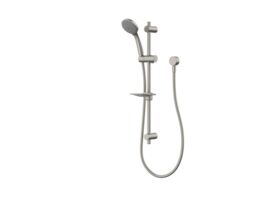 Hero - Posh Solus MK3 Rail Shower 3 Function Brushed Nickel (4 Star)