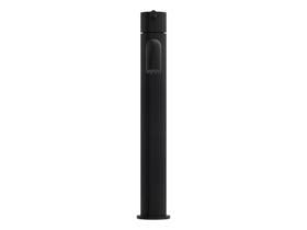 Supporting Image 2 - Mizu Drift Basin Mixer Curved Spout with Extended Lever Tap Matte Black (6 Star) Lead Free