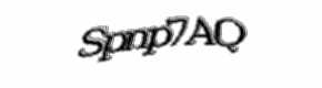 Security check image, please type the characters shown