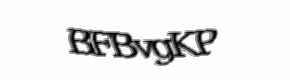 Security check image, please type the characters shown
