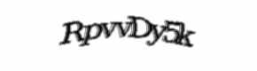 Security check image, please type the characters shown