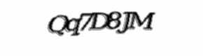 Security check image, please type the characters shown