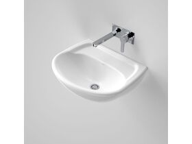 Caravelle Wall Basin 1 Taphole 550mm White