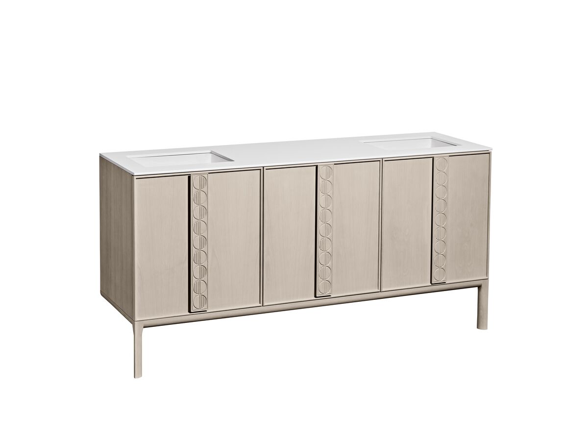 ISSY Adorn Undermount Vanity Unit with Legs Three Doors & Internal