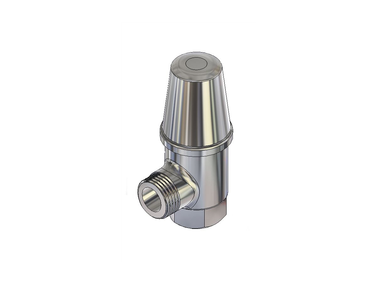 Enware Vandal Proof Screw Operated 15 Cistern Tap with Cover Jumper Valve