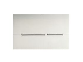 Hideaway+ Thin Button/ Plate Inwall ABS Brushed