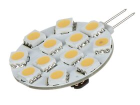 G4 Bipin 2W LED Warmwhite 100Lm 12-24VDC 12Vac