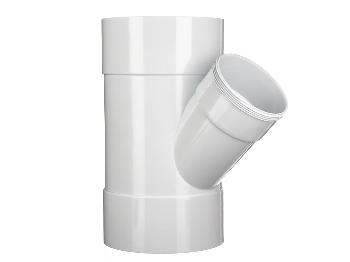PVC Stormwater Junction 225mm x 150mm x 45 Degree Female & Female (OB)