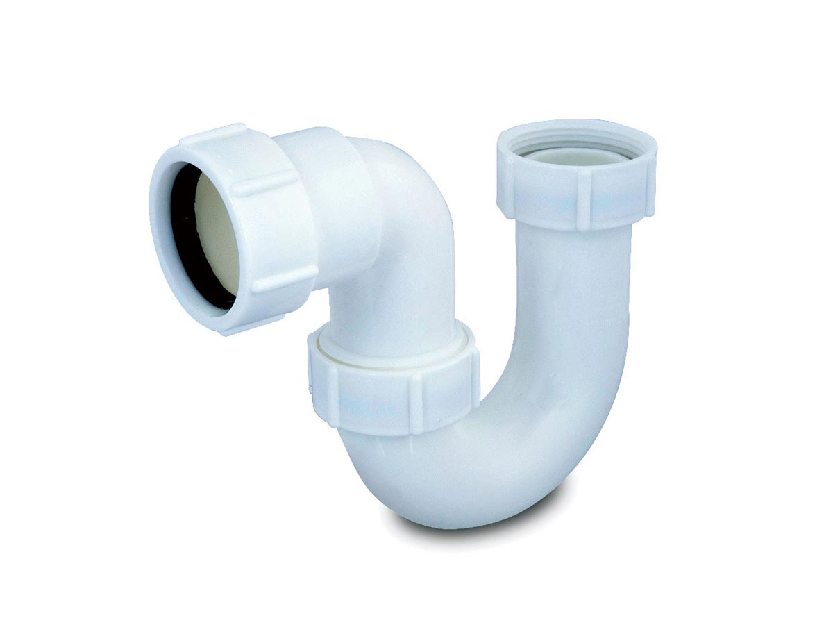 Iplex PVC Short P Trap 40mm from Reece