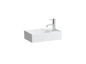 Kartell by LAUFEN Wall/Counter Basin Left Hand Basin 1 Tap Hole 460x280