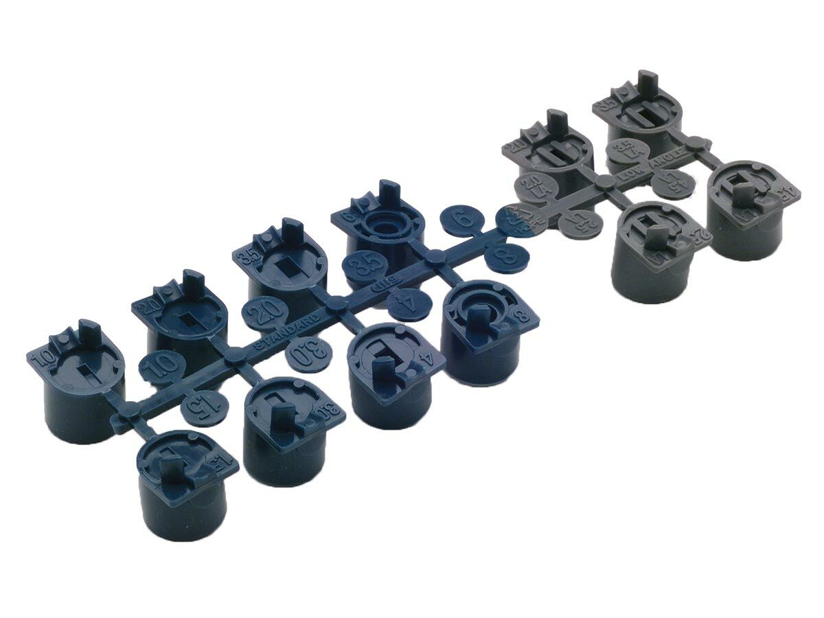 Hunter I20 Blue Nozzle Rack from Reece