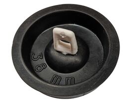 Rubber Plug Only - Black 40mm