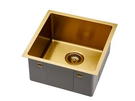 Memo Zenna Single Bowl Sink Nanoplated Gold
