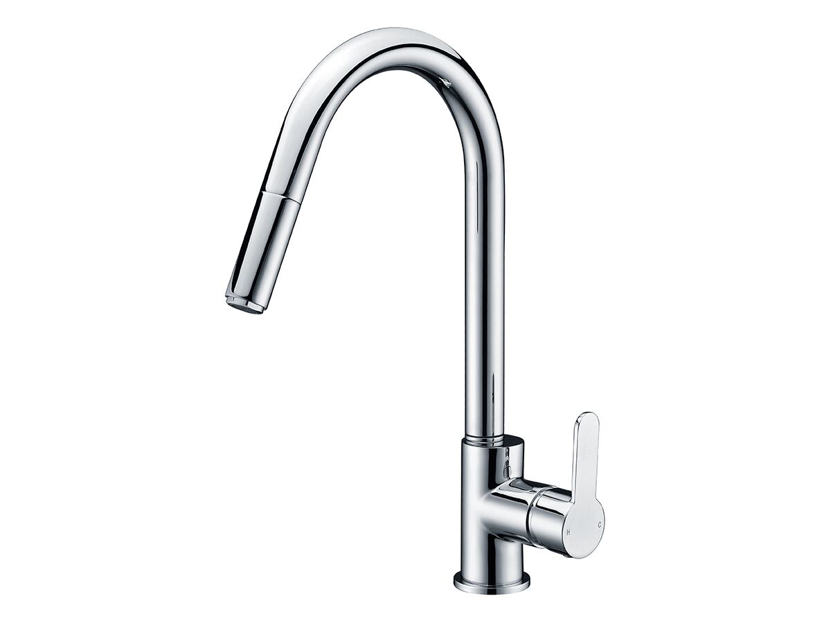 Mizu Soothe Sink Mixer Tap with Pullout Spray Chrome (4 Star) from Reece