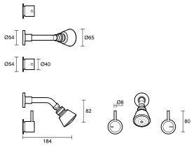 Scala Shower Set