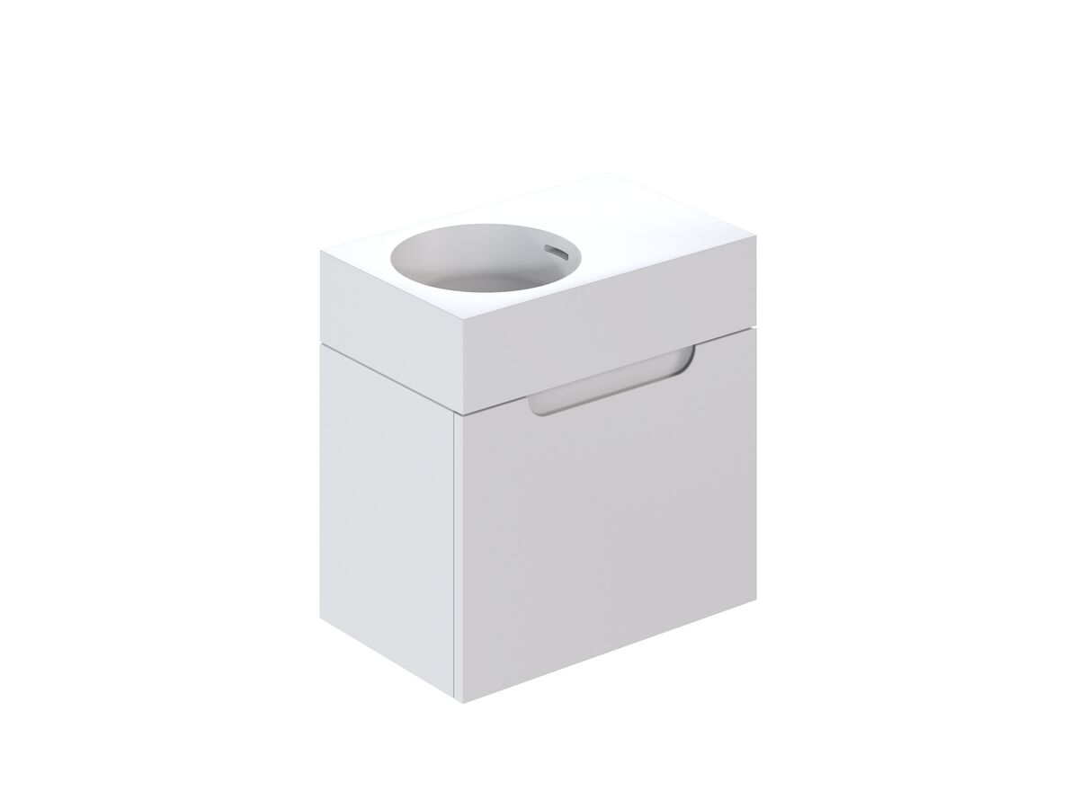 Supporting Image - Omvivo Neo Two Mini Wall Hung Vanity 470