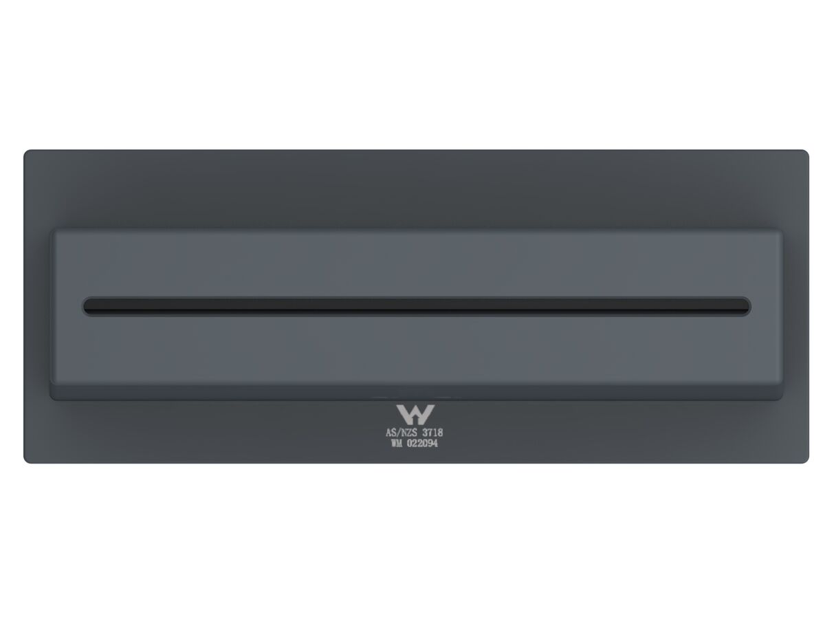 Mizu Bloc MK2 Waterfall Bath Outlet Matte Black from Reece