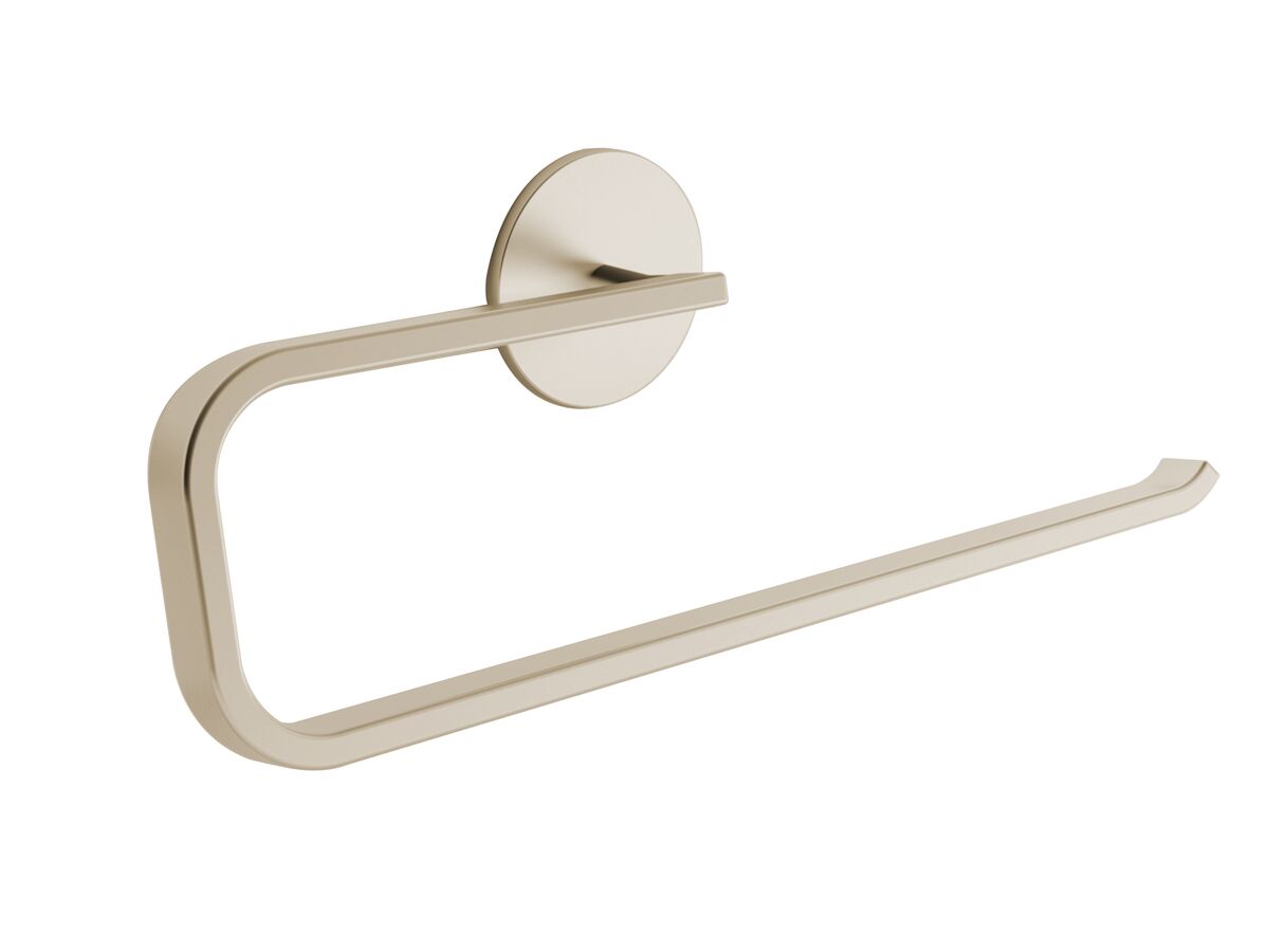 Milli Exo Guest Towel Holder Brushed Nickel from Reece