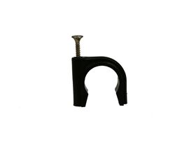 Auspex Clip Black - Metal Tek Screw 25mm (100)