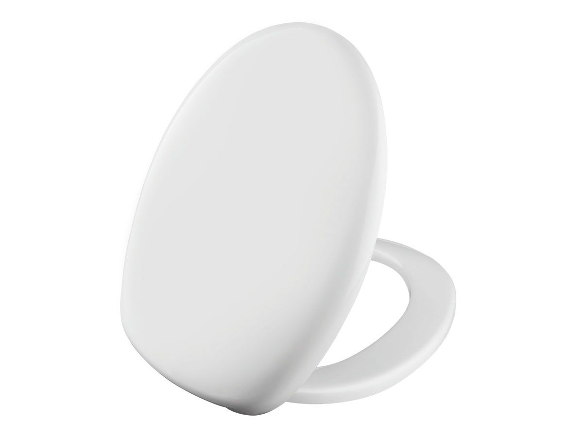 Posh Dominique/Solus Standard Close Toilet Seat White from Reece