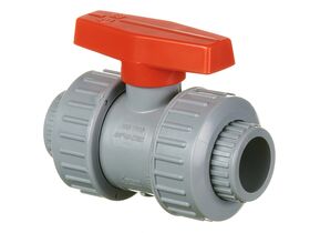 Fip Double Union ABS Ball valve Viton Seal 20