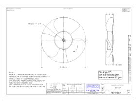 Fan Blade Suit MA58 Assembly Blow