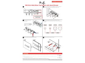 Installation Instructions - Milli Etch Bath Mixer Tap System with Handshower