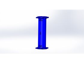 Dimax Ductile Iron Hydrant Riser (Flange x Flange) PN16 B5 100x 500mm