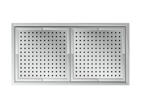 Nobili Plus Double Ceiling Shower Chrome (3 Star)