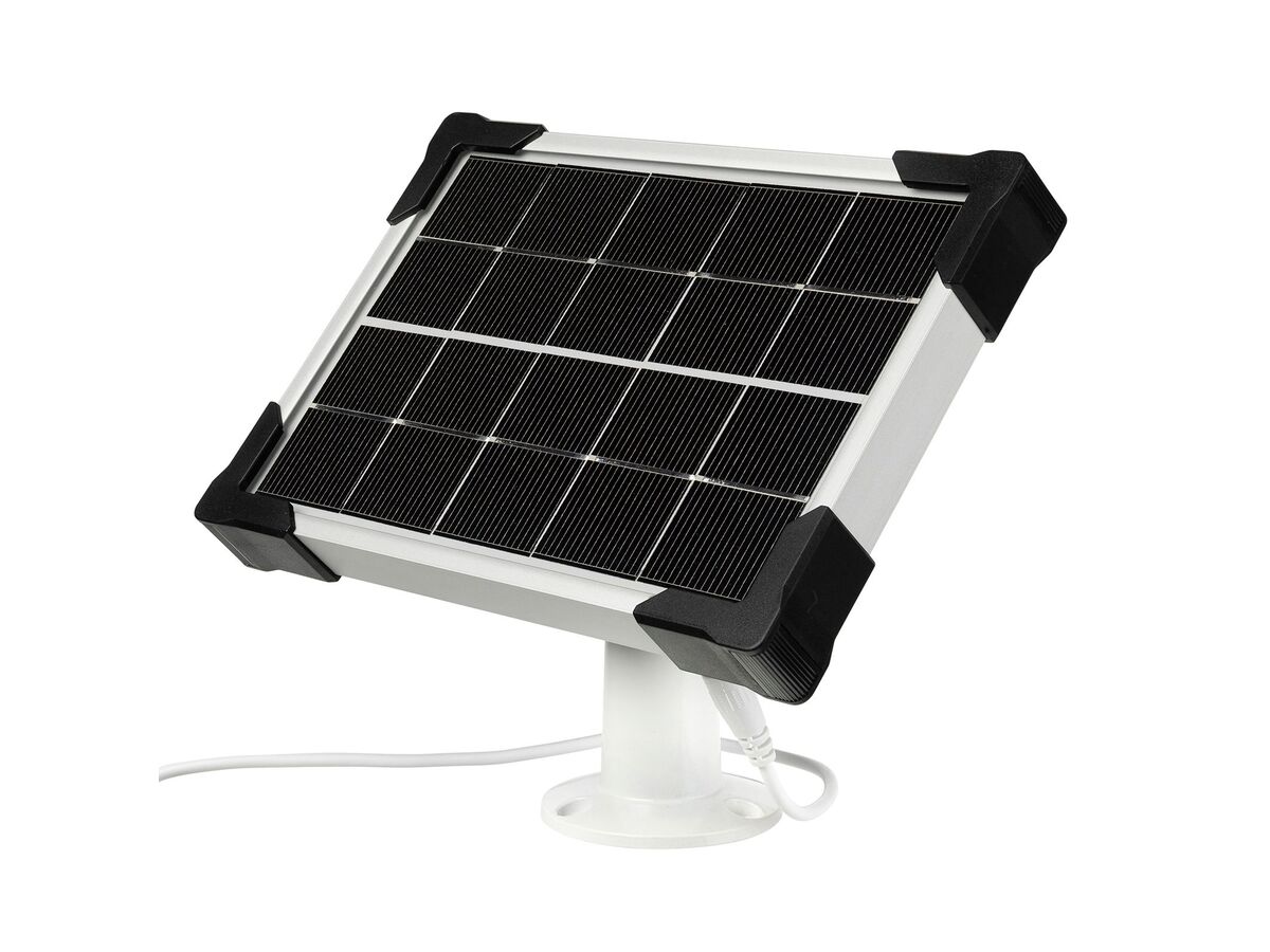 Brilliant Solar Panel For Smart Camera Grey