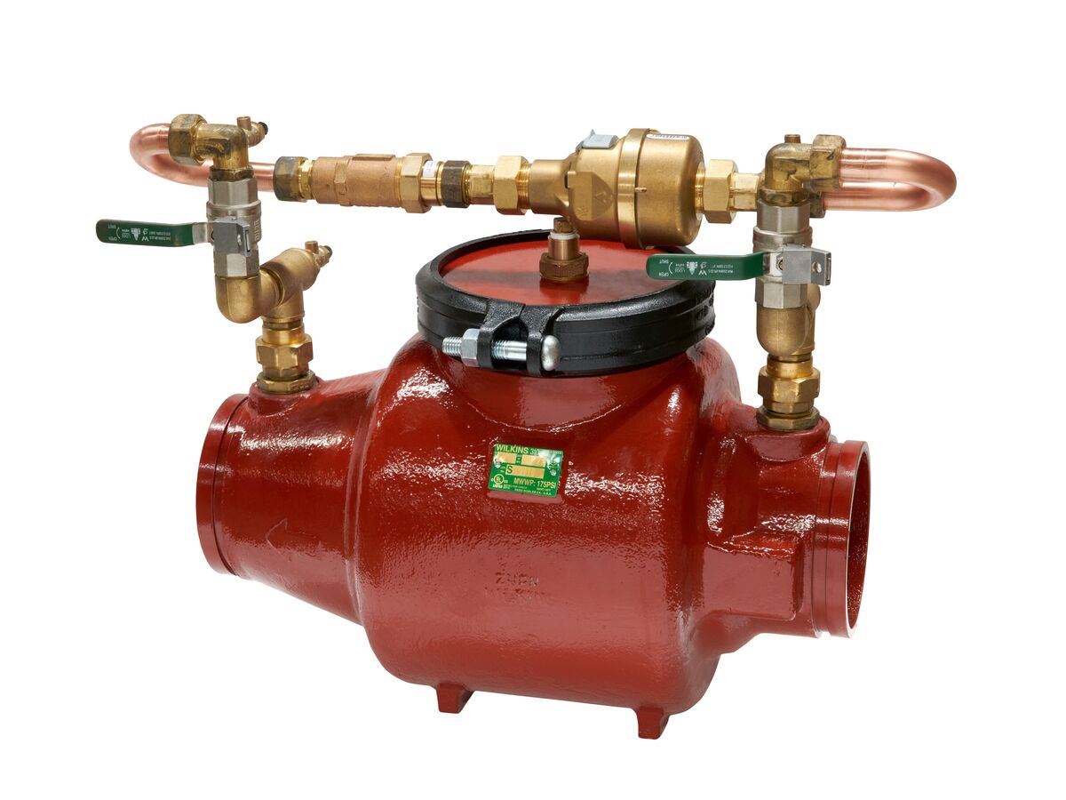 SDCV 25mm Test YVW Meter Bypass 150mm Roll Grooved from Reece