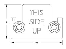 Caddy Pyramid Support Clamp
