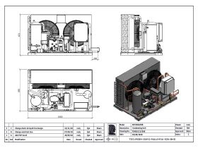 Tecumseh Semi Hermetic EVO Condensing Unit SHT4564ZHR-TZ 3 Phase