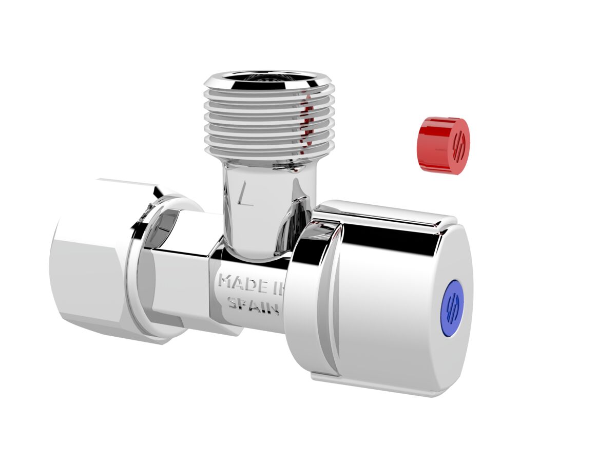 Arco Giro Quick Turn Mini Stop 15 x 15mm Chrome from Reece