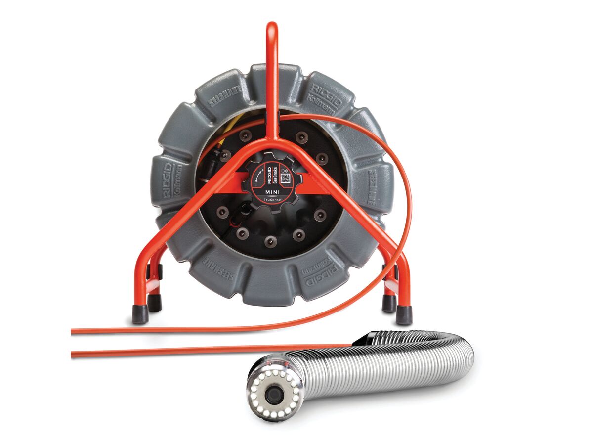 Ridgid 200FT Mini Reel with Self Levelling Head Camera