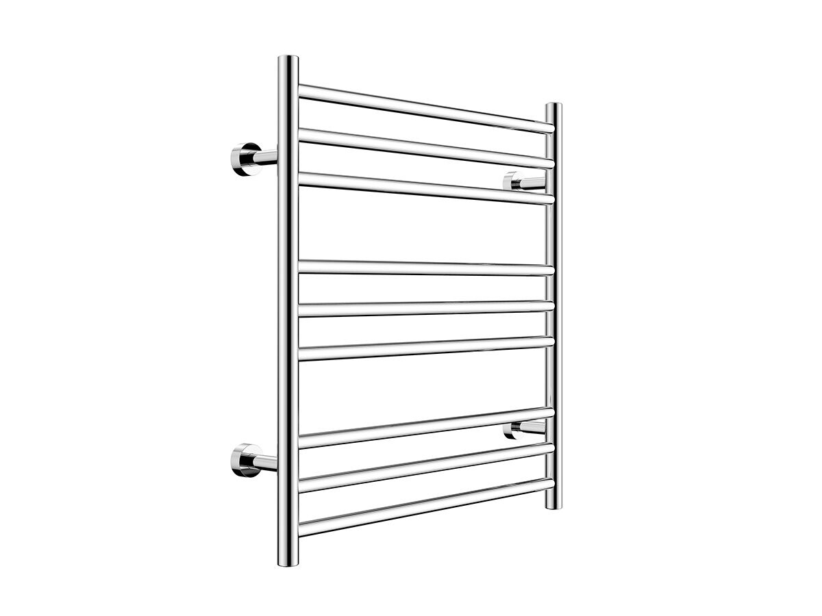 Posh Domaine Heated Towel Rail 500 x 750mm Polished Stainless Steel