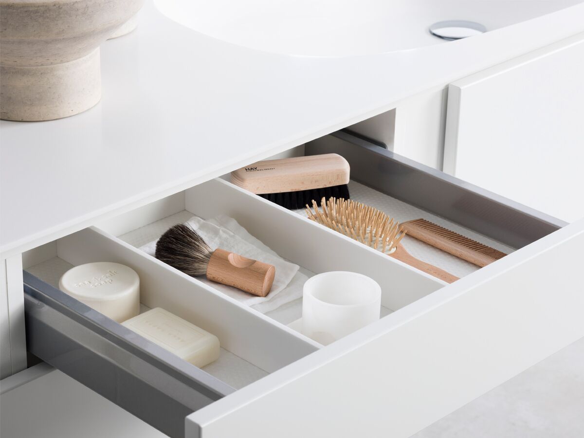 ISSY Glide 1751mm 2000mm Custom Wall Hung Vanity Unit Double Bowl 4