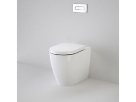 Caroma Forma Invisi Suite Over Height Back To Wall Pan Soft Close Quick Release Seat White (4 Star)