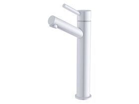 Mizu Drift Extended Basin Mixer White (5 Star)