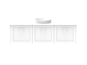 Kado Lux All Door 1500mm Centre Bowl Wall Hung Friday Quartz