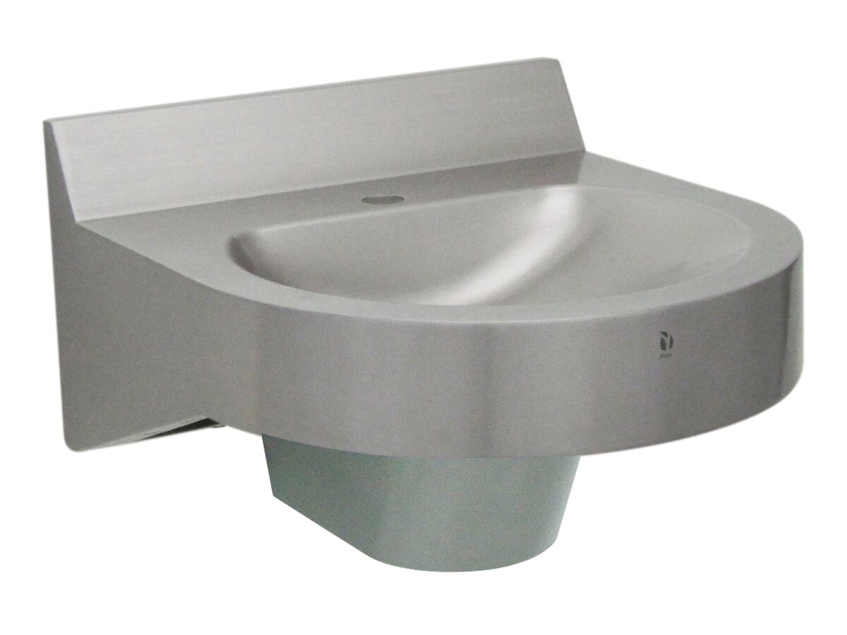 RBA Wall Basin Disable & Trap Cover Stainless Steel