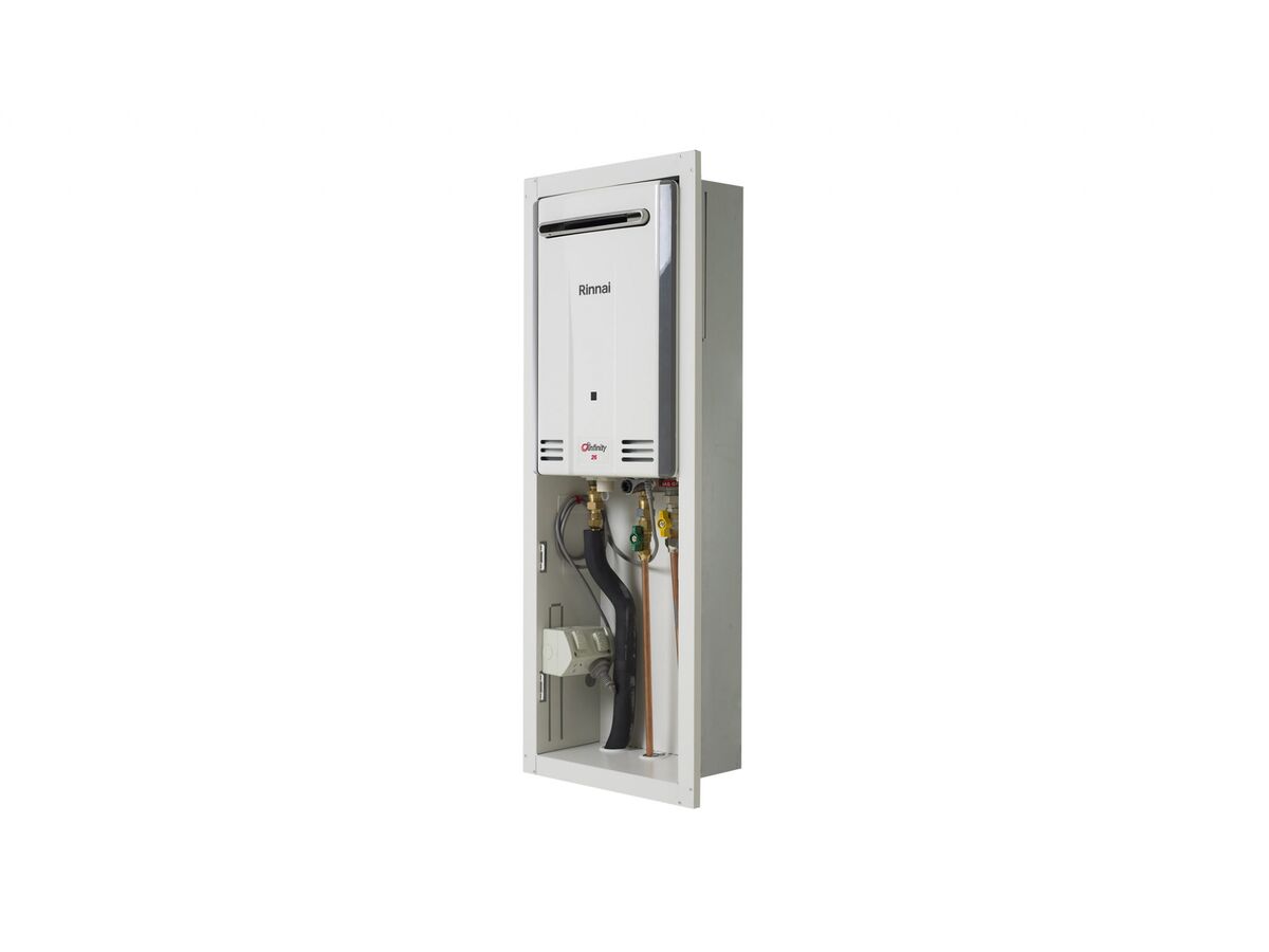 Rinnai Infinity Lockable Recessed Box