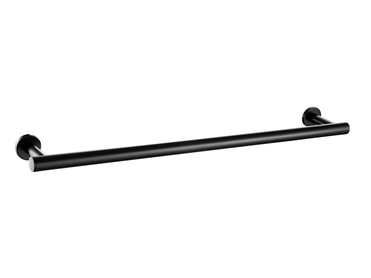 Mizu Drift Single Towel Rail 700mm Matte Black from Reece