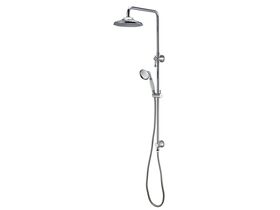 Kado Era Twin Rail Shower Lever with Top Rail Water Inlet Handle Chrome (4 Star)