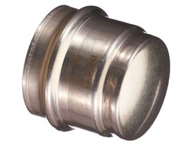 >B< Press Stainless Steel Stop End 54mm