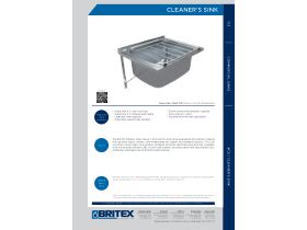 Technical Guide - Britex Cleaners Sink