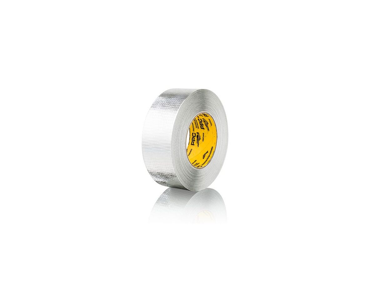 Precision Paper Coatings #939 Reinforced Aluminium Foil Tape 72mm x 50mtr
