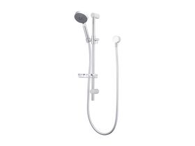 Posh Solus MKII 5 Function All Brass Rail Shower Kit Chrome (3 Star)